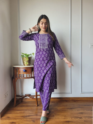 Women’s Cotton Kurti With Pant
