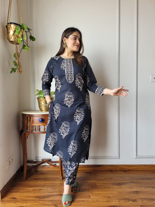 Women’s Cotton Kurti With Pant