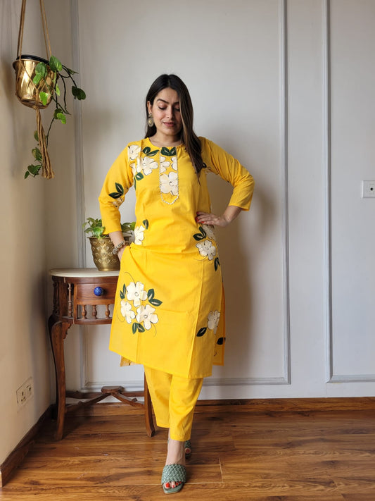 Women’s Cotton Kurti With Pant