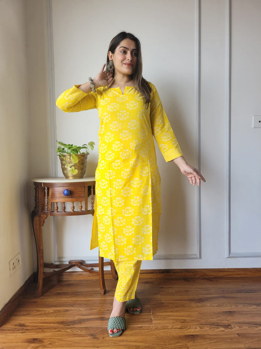 Women’s Cotton Kurti With Pant