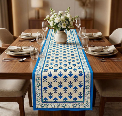 Jaipuri Printed Cotton Table Runner