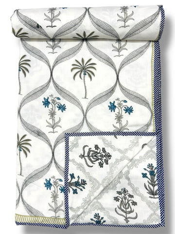 Hand Block Printed Jaipuri Quilts