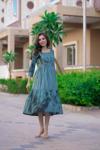 Handblock Printed cotton one piece
