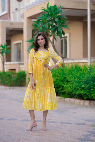 Handblock Printed cotton one piece