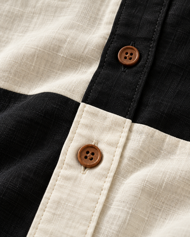 Men Embroidered Weekend Shirt Relaxed Fit Half Sleeve - SQ