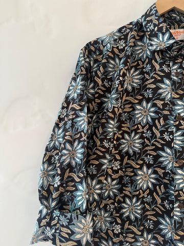 Floral Print full Sleeve Cotton Shirt for Men - Festive Edit