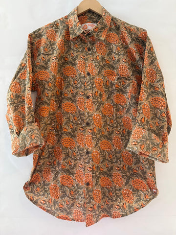 Floral Print full Sleeve Cotton Shirt for Men