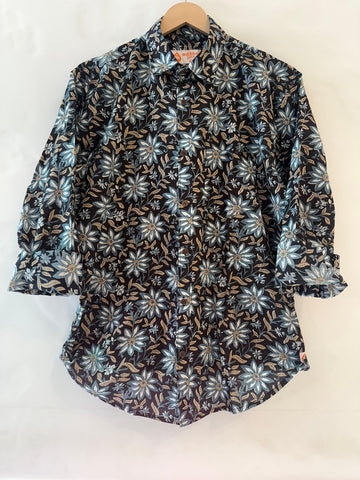 Floral Print full Sleeve Cotton Shirt for Men - Festive Edit