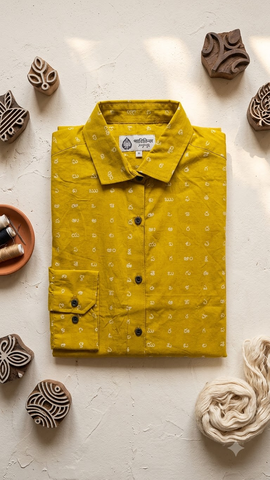 Classic Telugu Alphabet Full Sleeves Shirt for Women