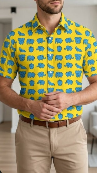Kartikeya Jaipur Ganesha Festive Puja Shirt - Limited Edition