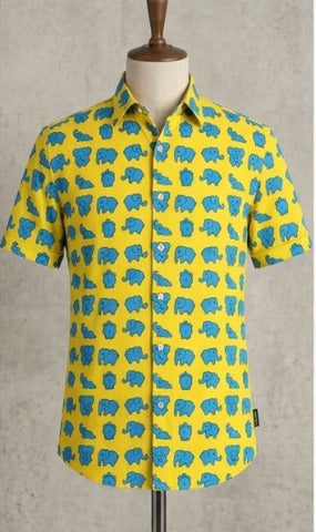 Kartikeya Jaipur Ganesha Festive Puja Shirt - Limited Edition