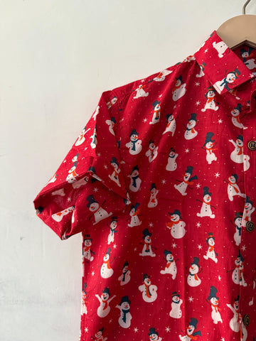 Quirky Print Cotton Classy Shirt For Boys