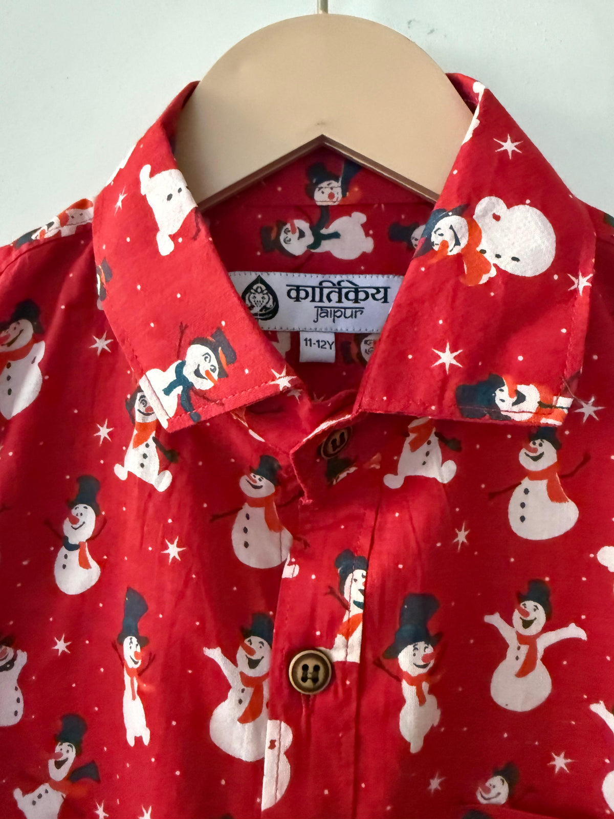 Quirky Print Cotton Classy Shirt For Boys