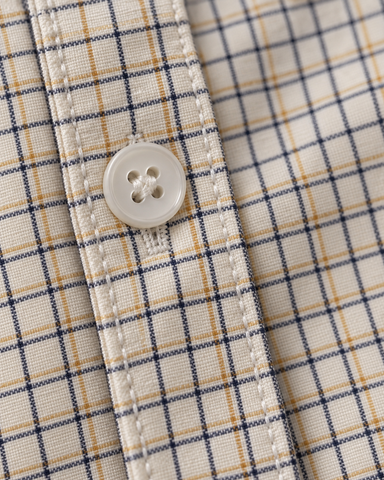 Mens Small Checks Every Day Wear Premium Cotton Shirt
