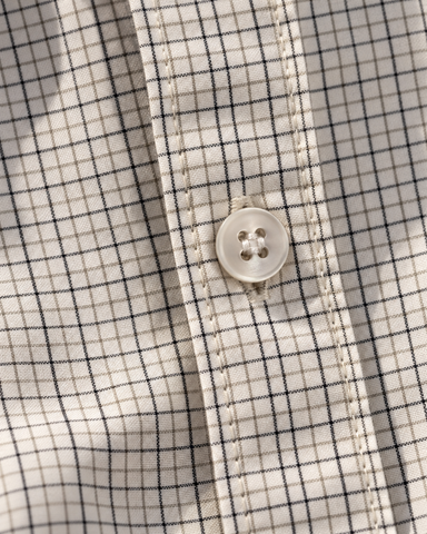 Mens Mini Check Every Day Wear Premium Cotton Shirt