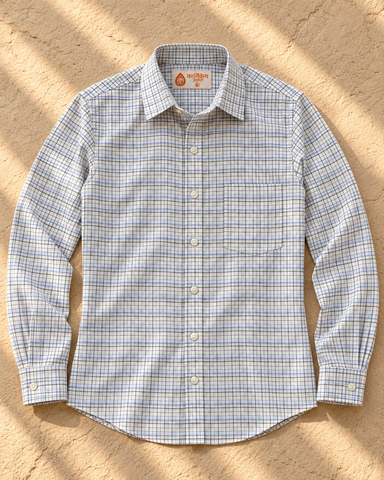 Mens Mini Checkered Every Day Wear Premium Cotton Shirt