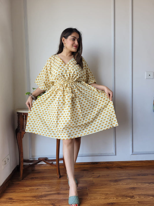Hand Block Printed Kaftan