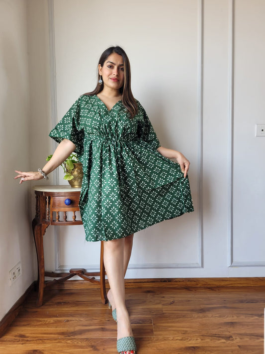Hand Block Printed Kaftan
