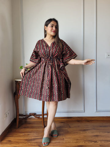 Hand Block Printed Kaftan