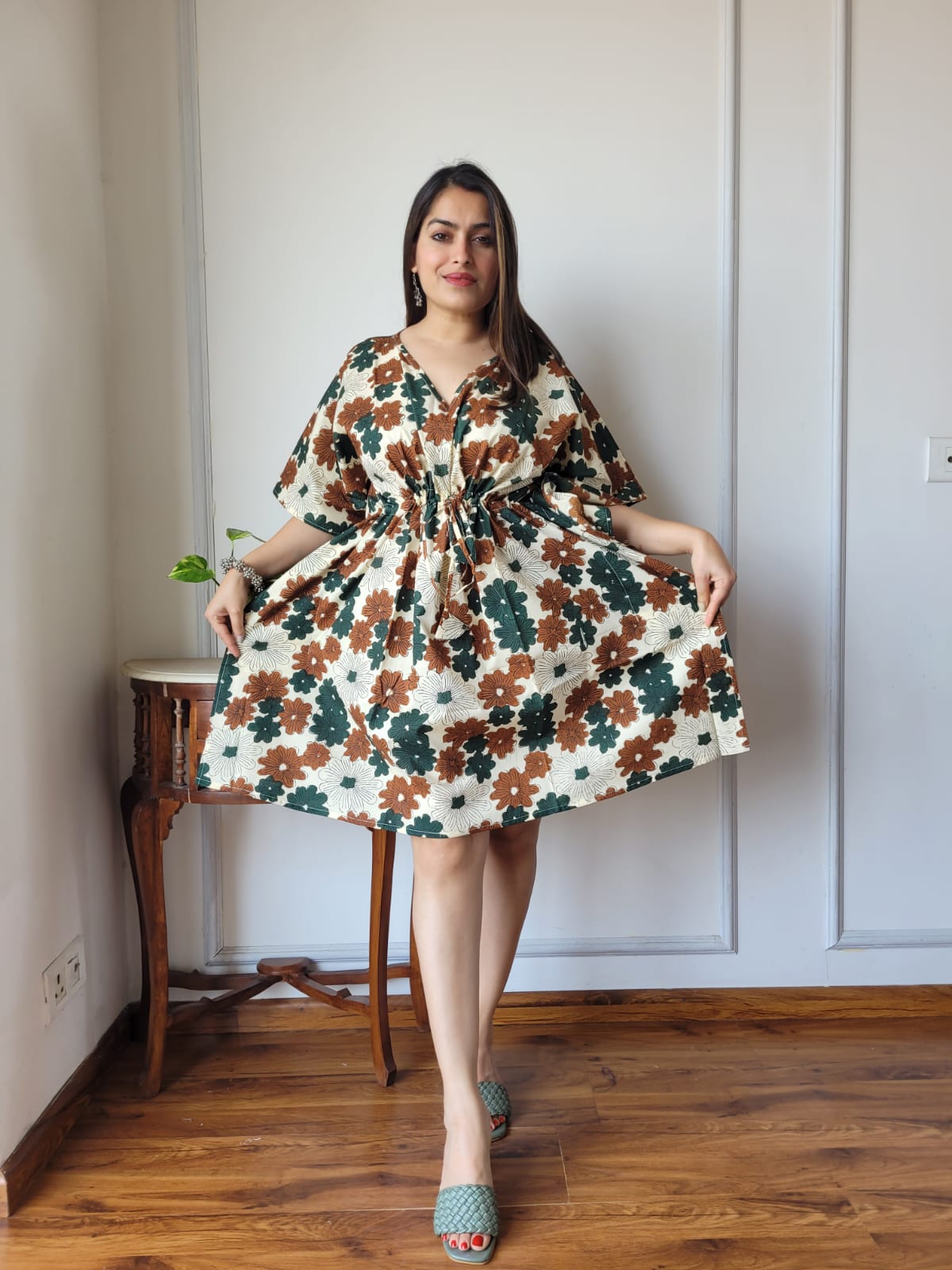 Hand Block Printed Kaftan