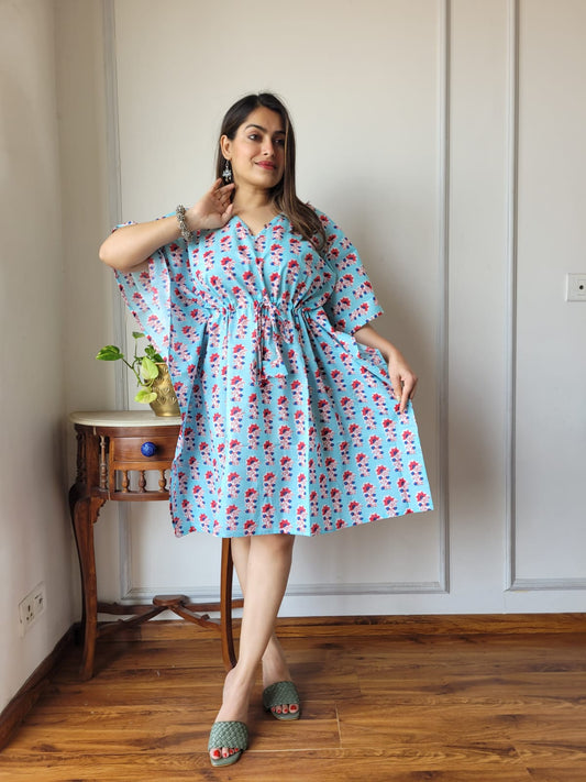 Hand Block Printed Kaftan