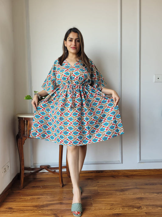 Hand Block Printed Kaftan