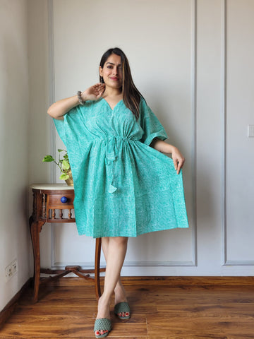 Hand Block Printed Kaftan