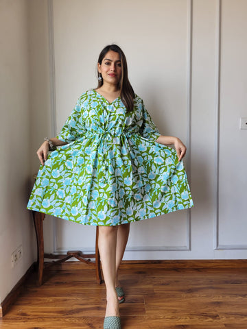 Hand Block Printed Kaftan