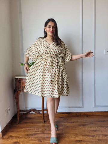 Hand Block Printed Kaftan