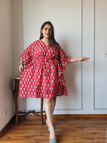 Hand Block Printed Kaftan