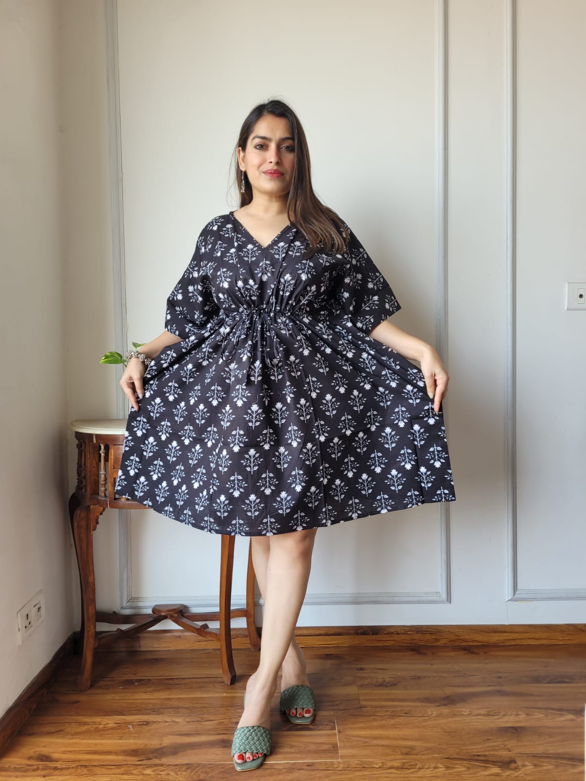 Hand Block Printed Kaftan
