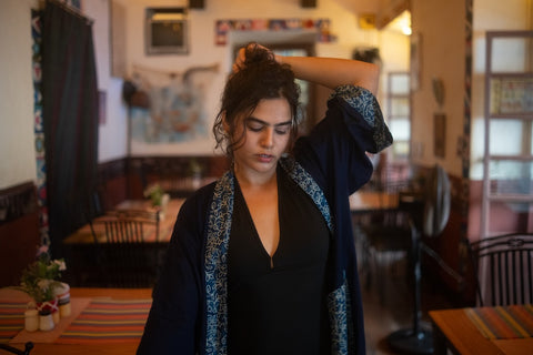 Handcrafted Short Kimono for Women
