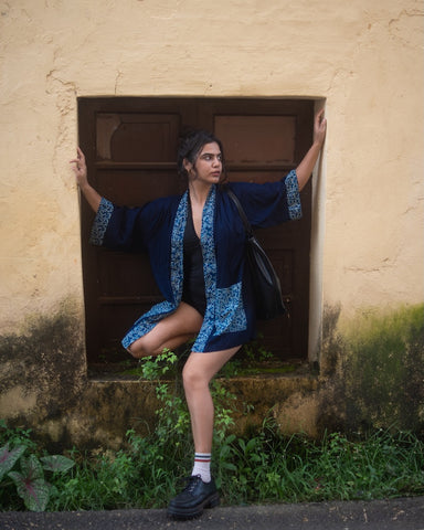 Handcrafted Short Kimono for Women