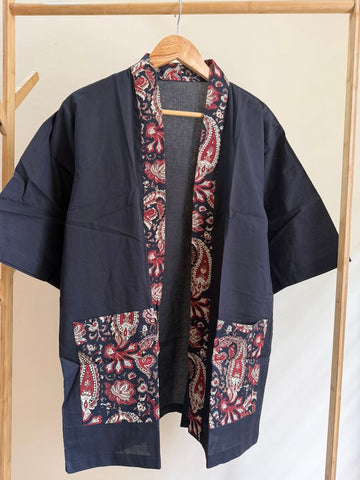 Beautiful Vintage Handcrafted Cotton Shrugs With Solid Sleeves