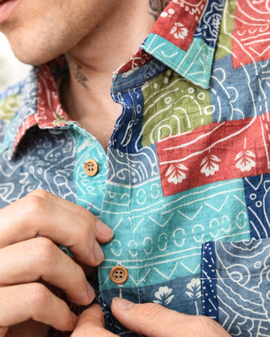 Colorful Stylish Designer Cotton Shirt for Men - Limited Edition