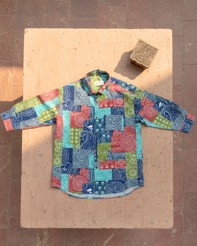 Colorful Stylish Designer Cotton Shirt for Men - Limited Edition