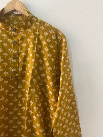 Sanganeri Print Traditional Cotton Short Kurta