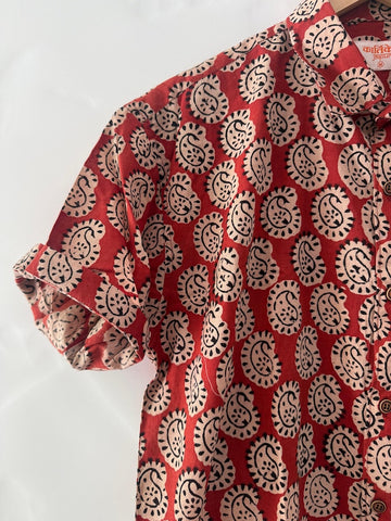 Bagru Print Cotton Shirts For Men