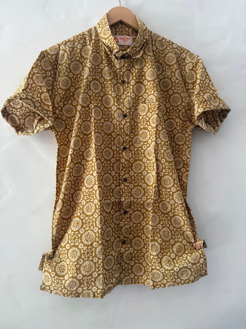 Bagru Print Cotton Shirts For Men