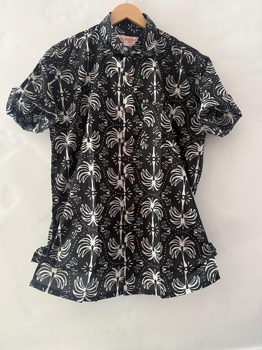 Floral Print Cotton Shirts For Men - Goa Vibe