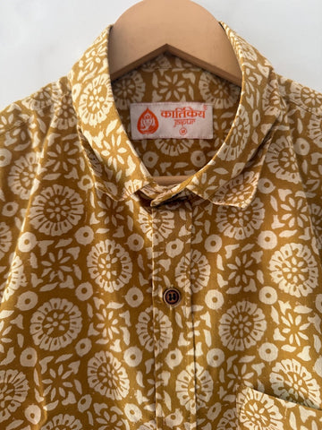 Bagru Print Cotton Shirts For Men