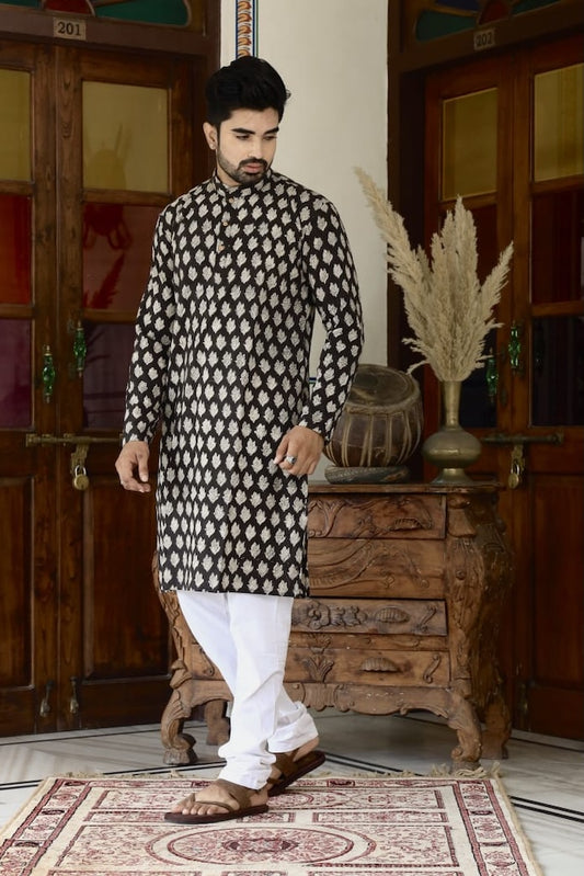 Plus Size Long Kurtas for Men