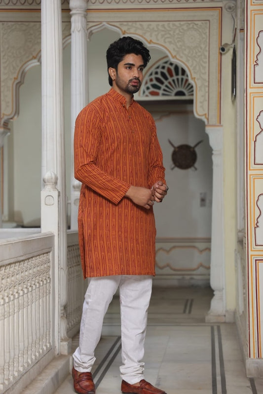 Plus Size Long Kurtas for Men