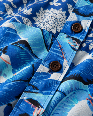 Niva Floral Vintage Womens Cotton Shirt by NAAN by Ratikha Venugopal