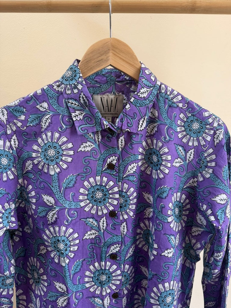 NAAN Floral Oversized Shirt for Women X Ratikha Venugopal