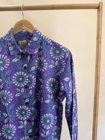 NAAN Floral Oversized Shirt for Women X Ratikha Venugopal