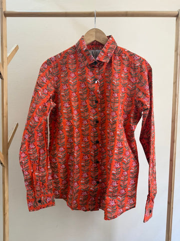 NAAN Floral Oversized Shirt for Women X Ratikha Venugopal