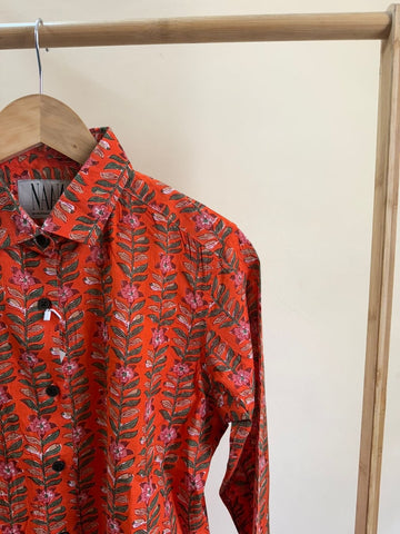 NAAN Floral Oversized Shirt for Women X Ratikha Venugopal