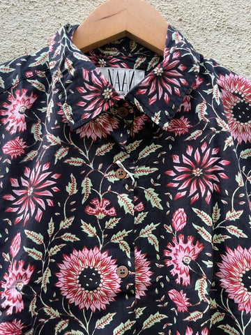 Floral Oversized Shirt for Women NAAN By Ratikha Venugopal