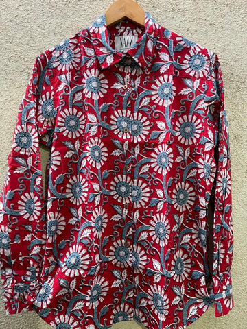 Floral Oversized Shirt for Women NAAN By Ratikha Venugopal